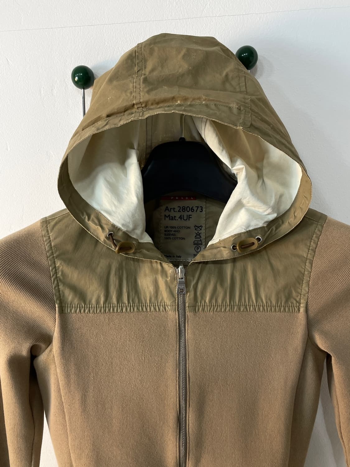 프라다 스포츠 후드 니트 자켓  상품이미지3