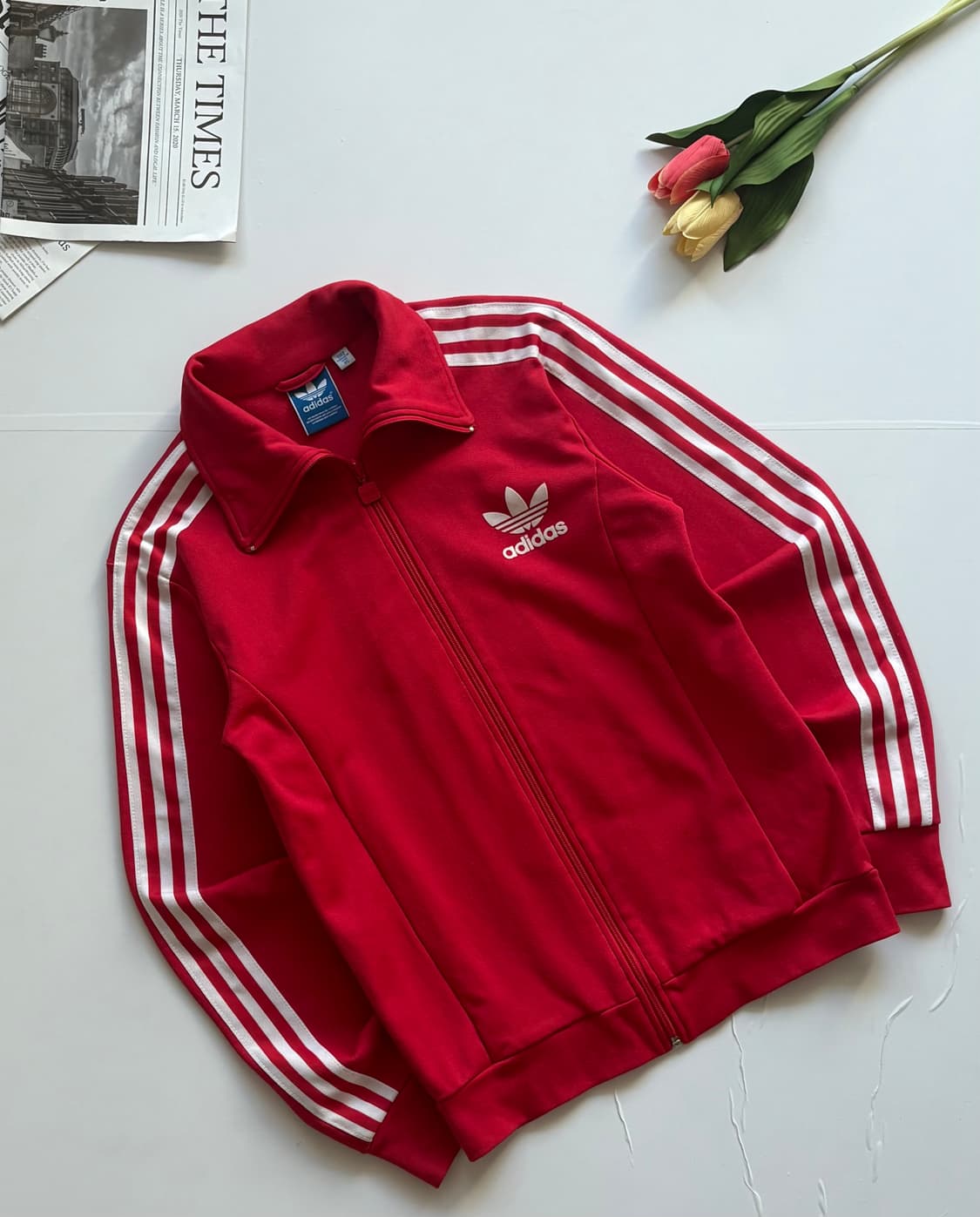 아디다스 유로파 레드 트랙 져지  상품이미지1