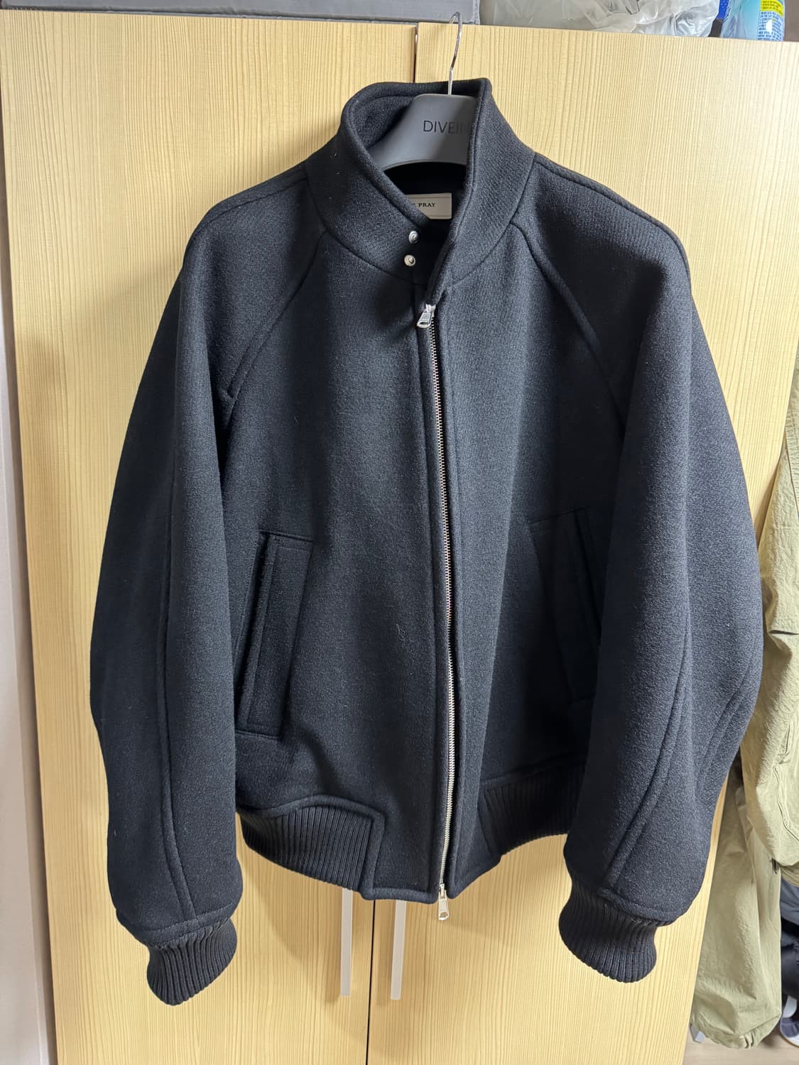 [L] 애프터프레이 리가즈 해링텅 블루종 블랙 상품이미지1