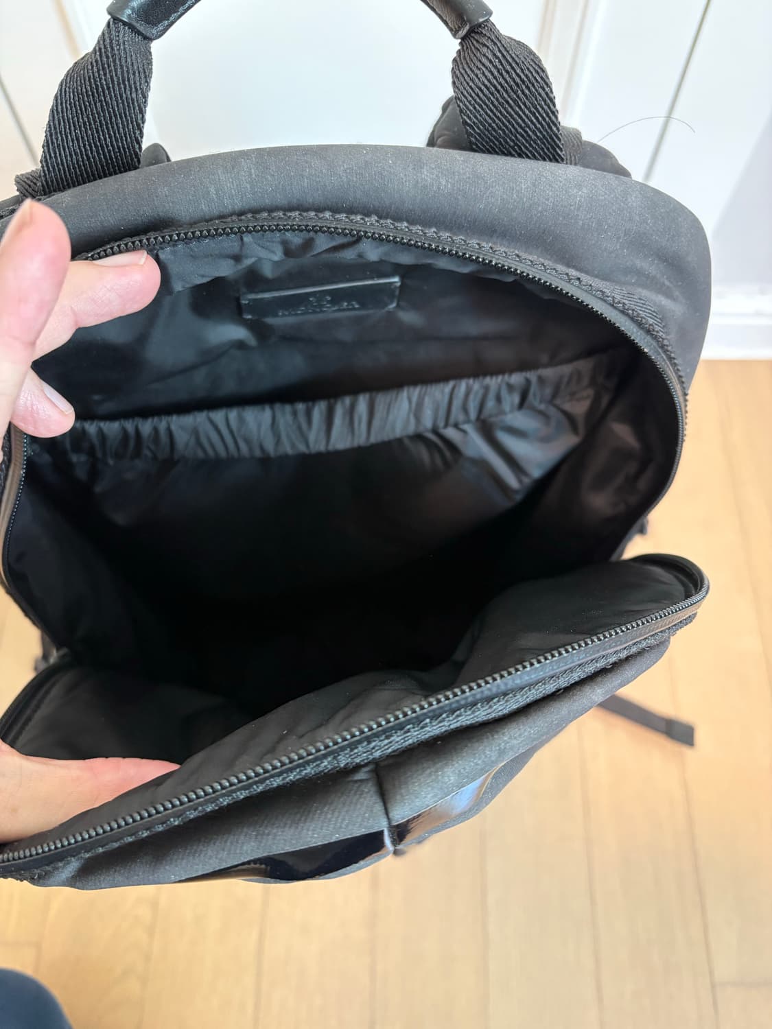 몽클레어 백팩 블랙 상품이미지6