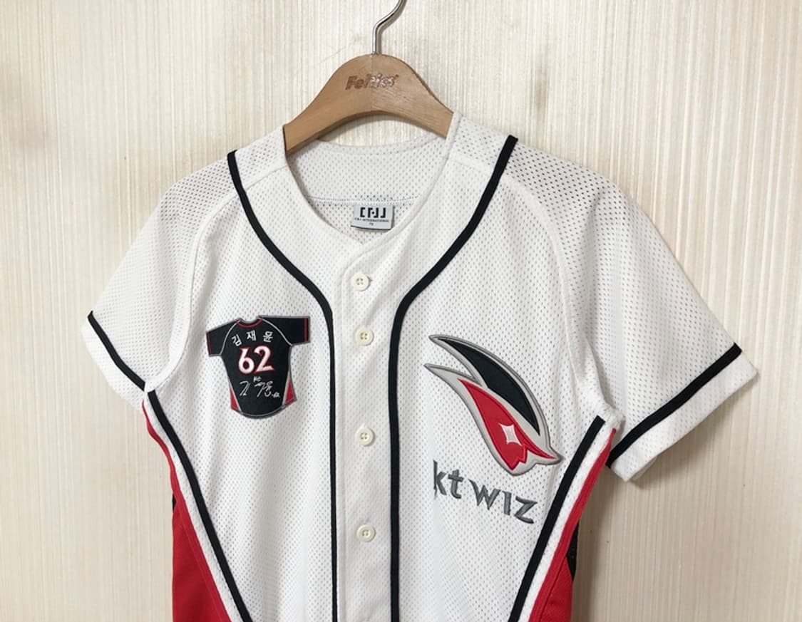 KBO KT위즈 홈유니폼/져지 75 #12 엄상백 상품이미지6
