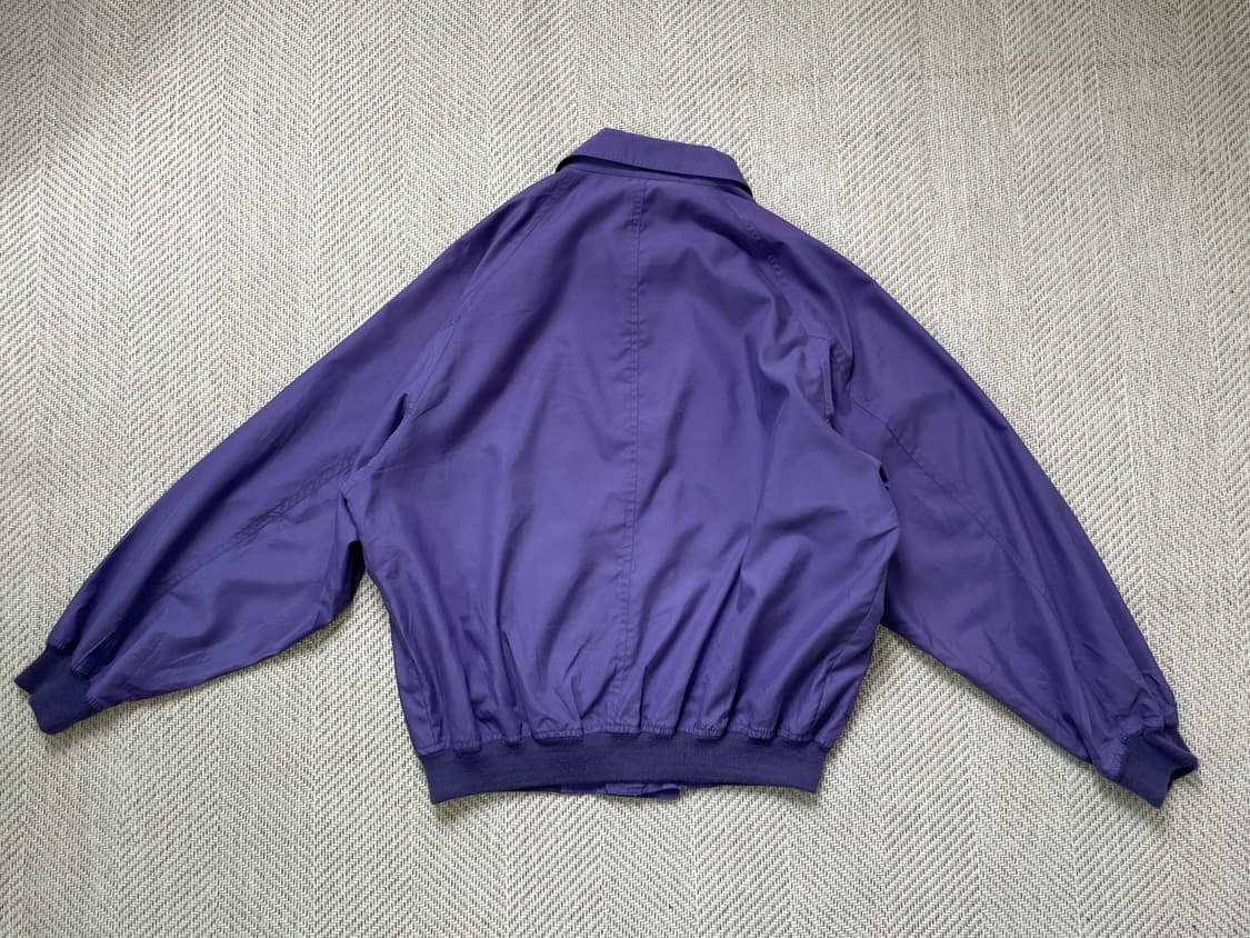 빈티지 해링턴 퍼플 봄버 자켓  상품이미지5