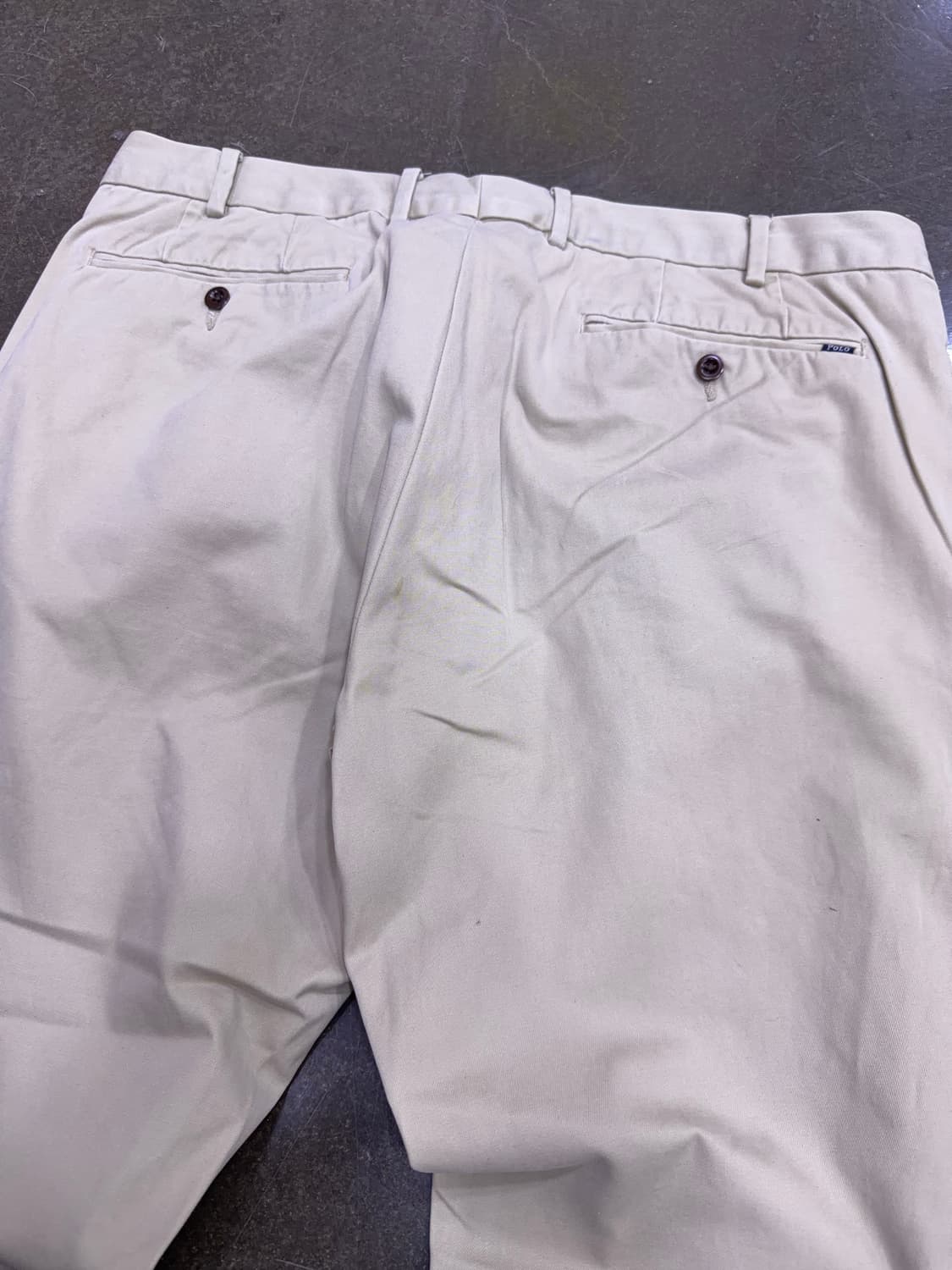 폴로 랄프로렌 슬림핏 베이지 치노팬츠 36 상품이미지5