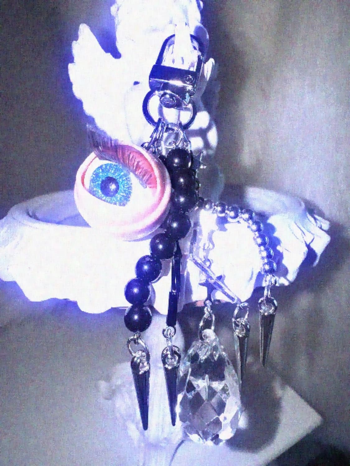 punky eye keyring black  상품이미지7