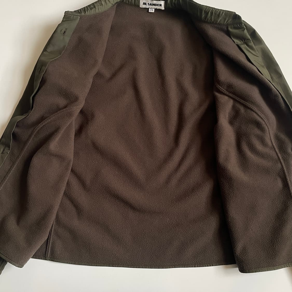 질샌더 카키 셔츠 상품이미지4