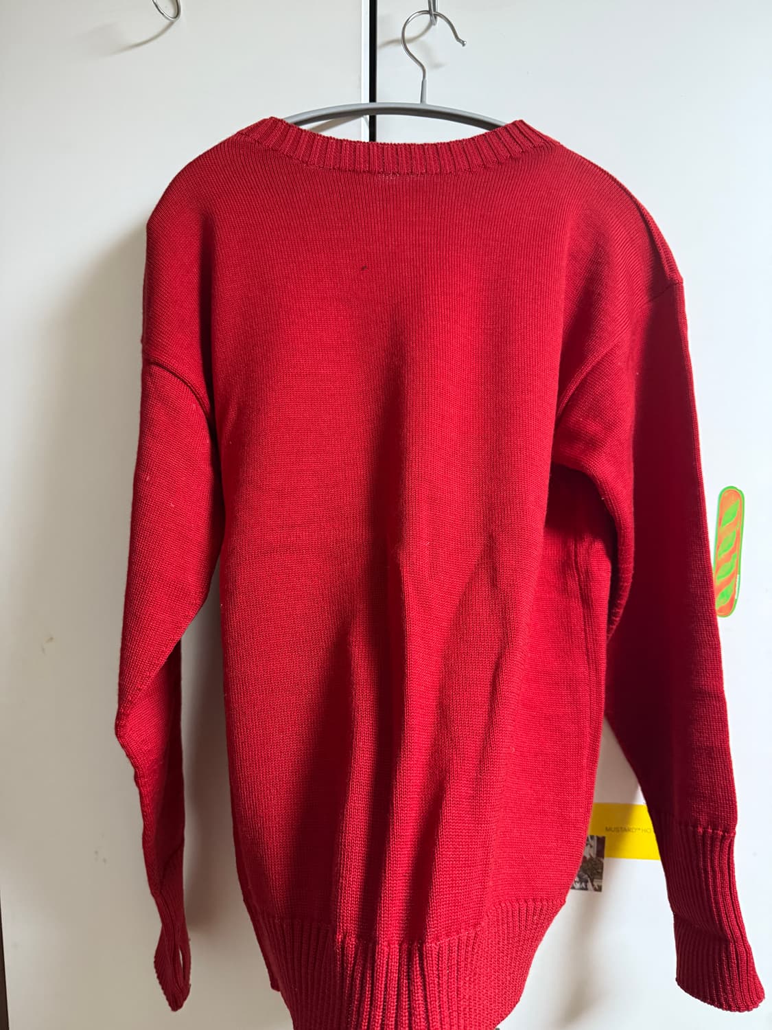 안데르센 안데르센 빨간 니트 M 9만5천원 상품이미지2