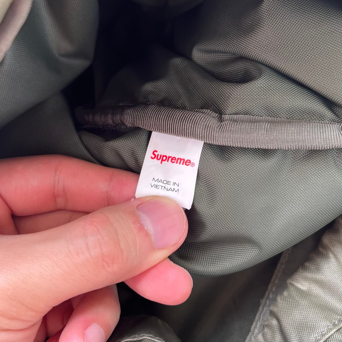 준야와타나베 맨 x 슈프림 패치워크 밀리터리 백팩 상품이미지6