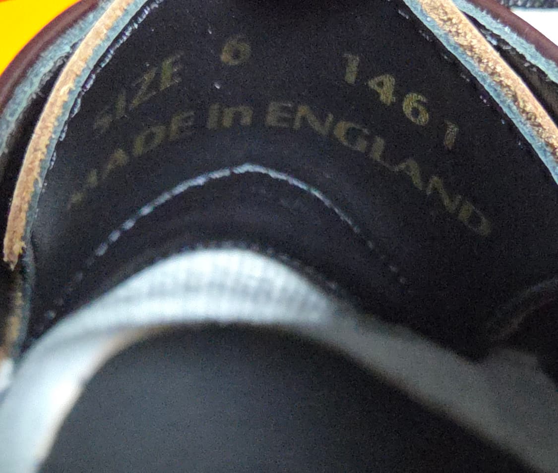 닥터마틴 1461 MIE 다크 체리 멀롯 상품이미지6