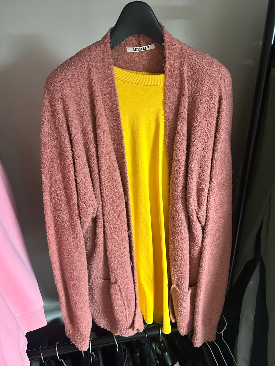 [5] 22SS 오라리 헤어리 가디건 상품이미지1