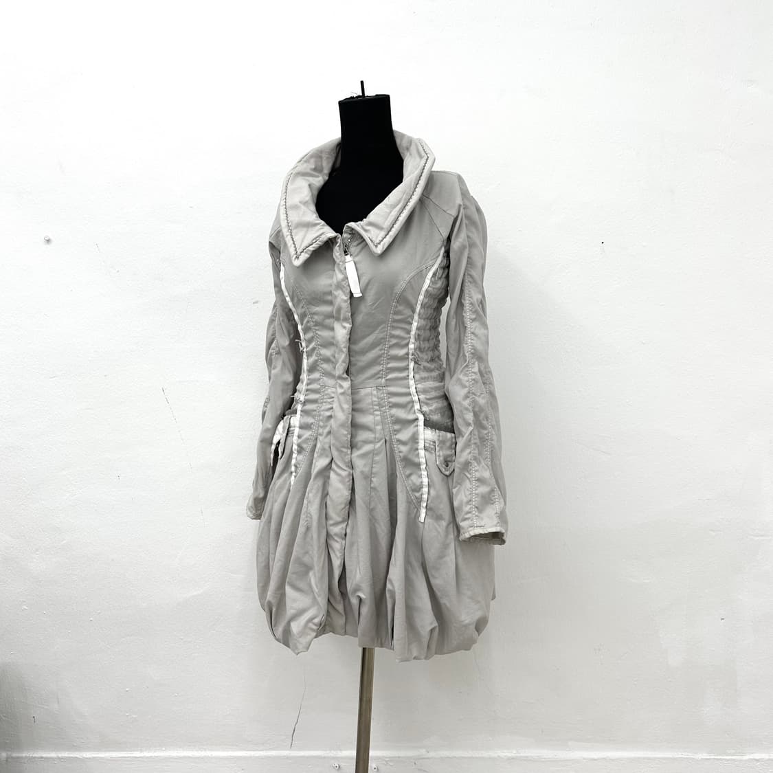 Marithe Francois Girbaud shirring coat 상품이미지2