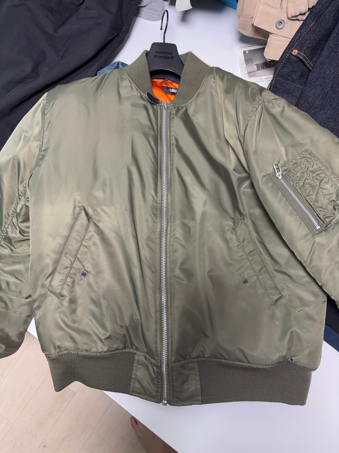 스투시 CDG ma-1 M 상품이미지3