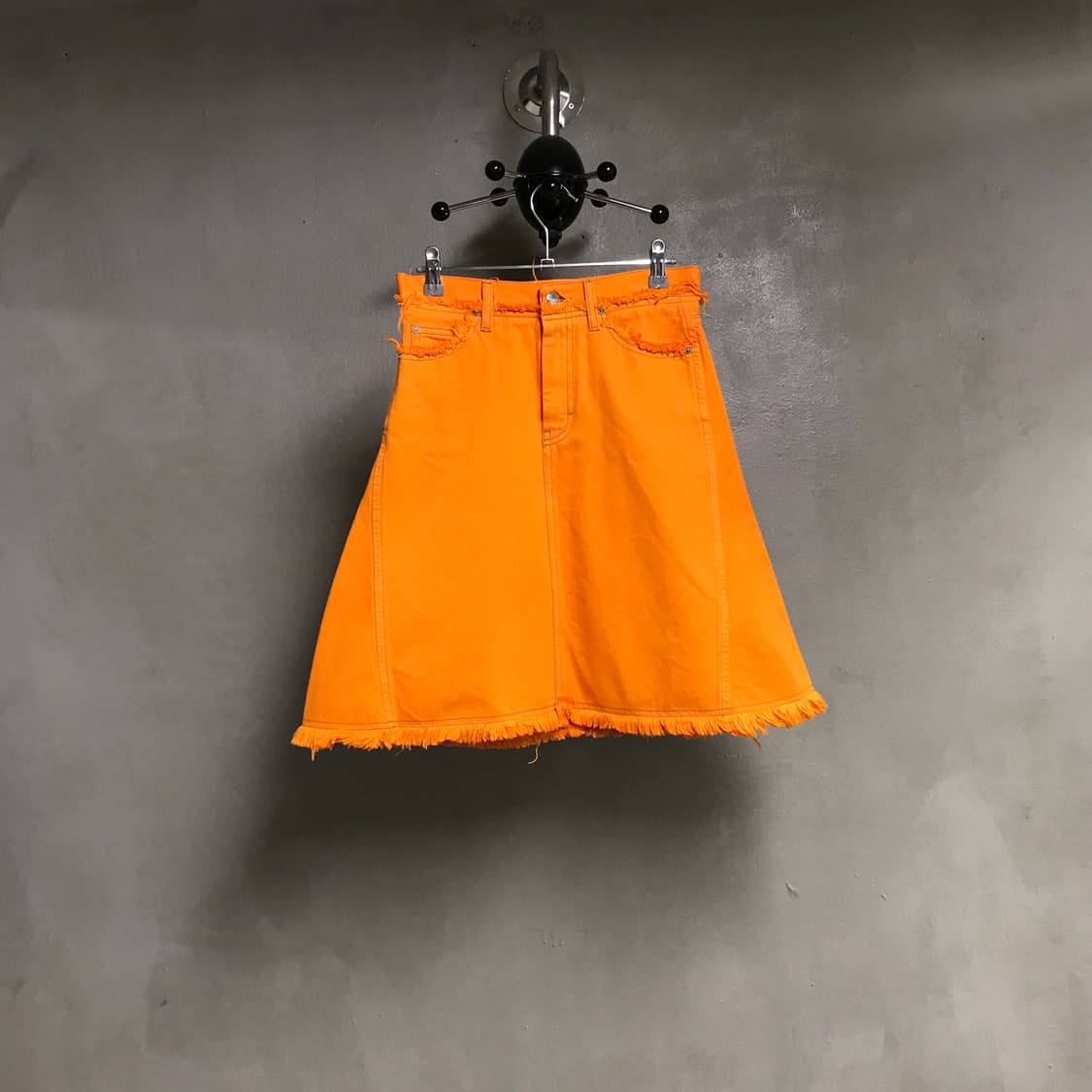 아크네 스튜디오 오렌지 데님 스커트 34(W) 상품이미지1