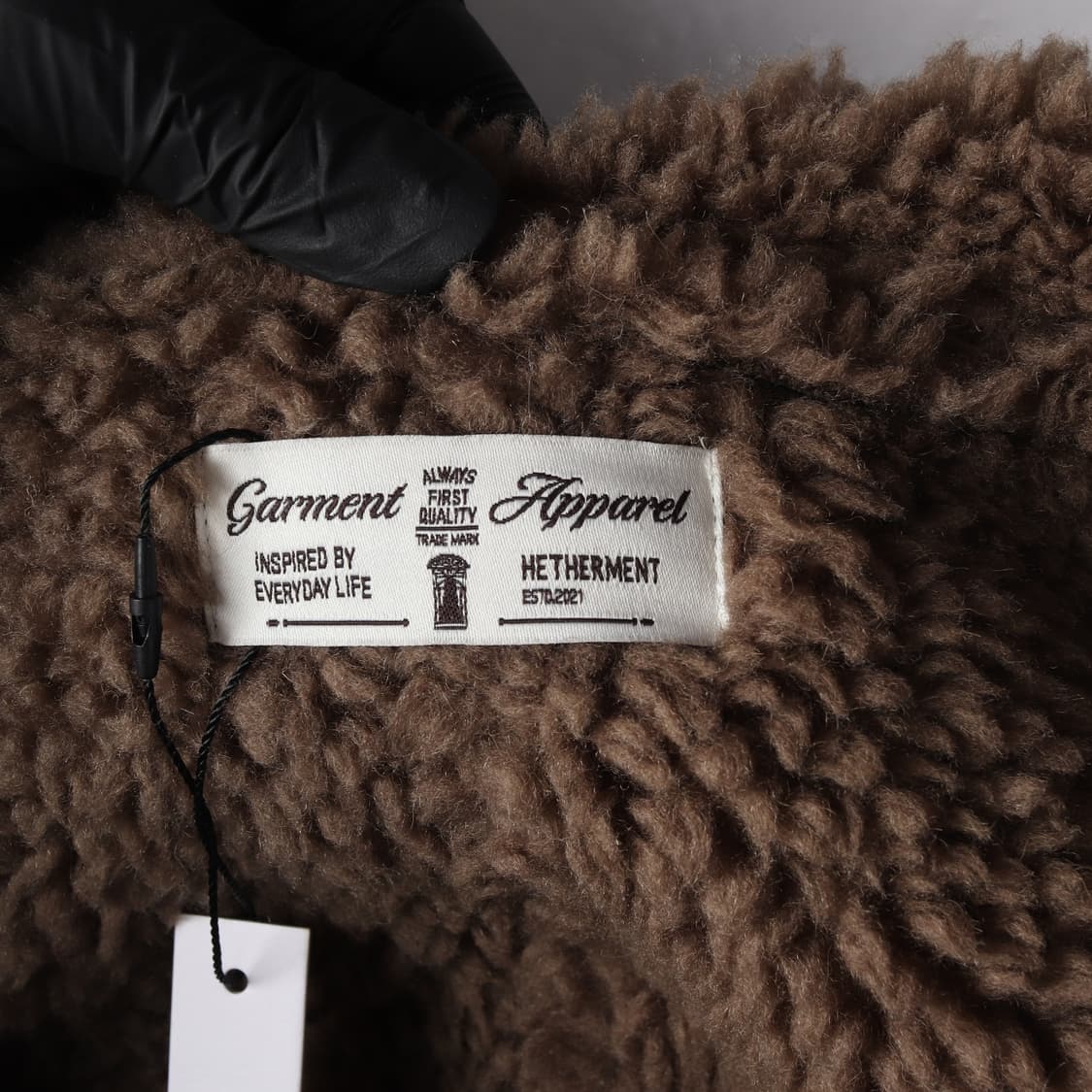 (새상품) 헤더먼트 24FW 보스턴 에코 레더 무스탕 재킷 상품이미지4