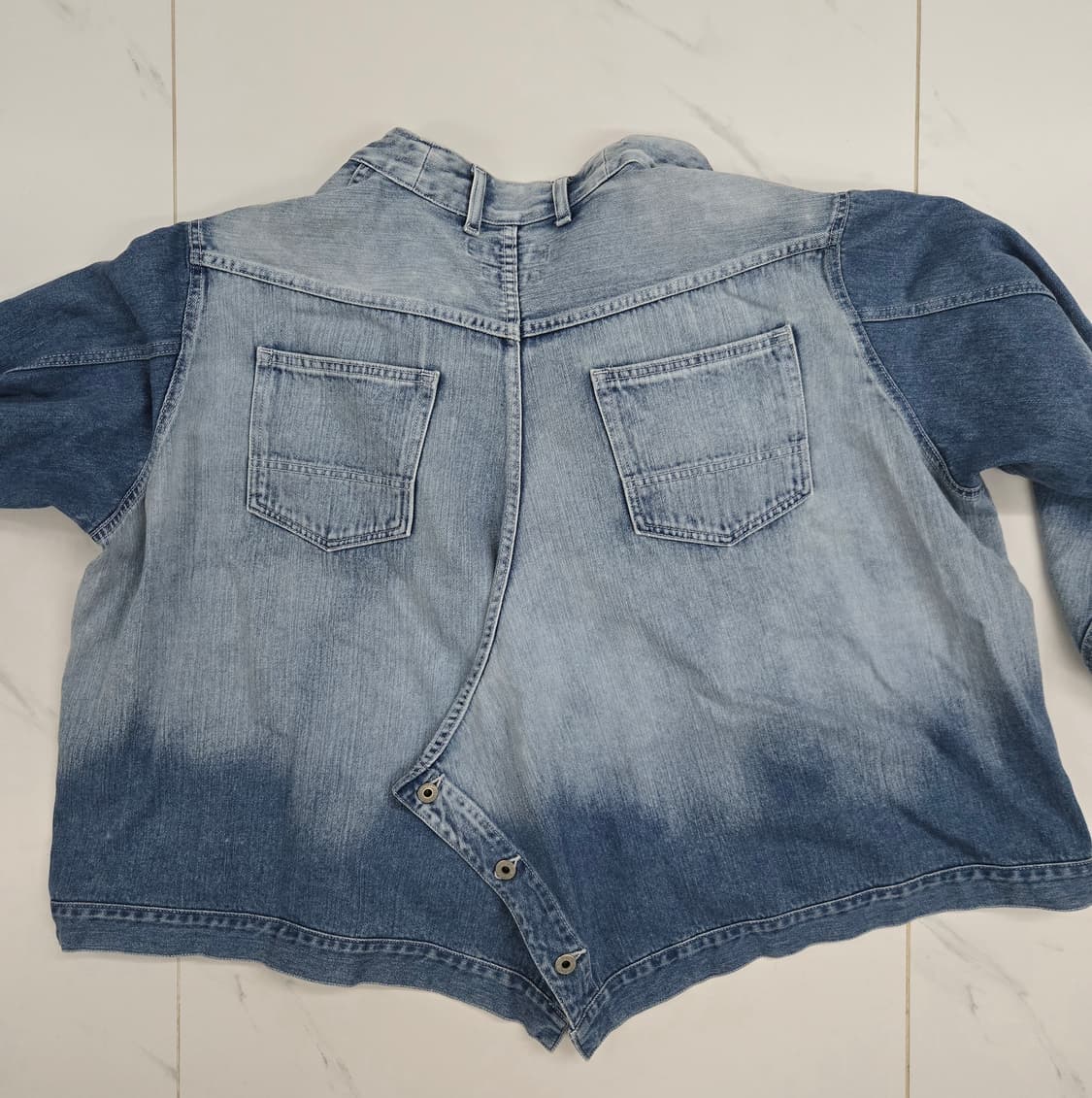 FDMTL 데님자켓 T-FORM JACKET 3YR WASH 상품이미지6