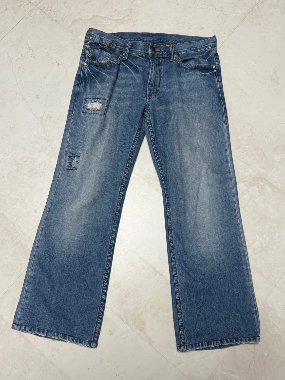 Armani Exchange Straight Fit Denim pants 상품이미지3