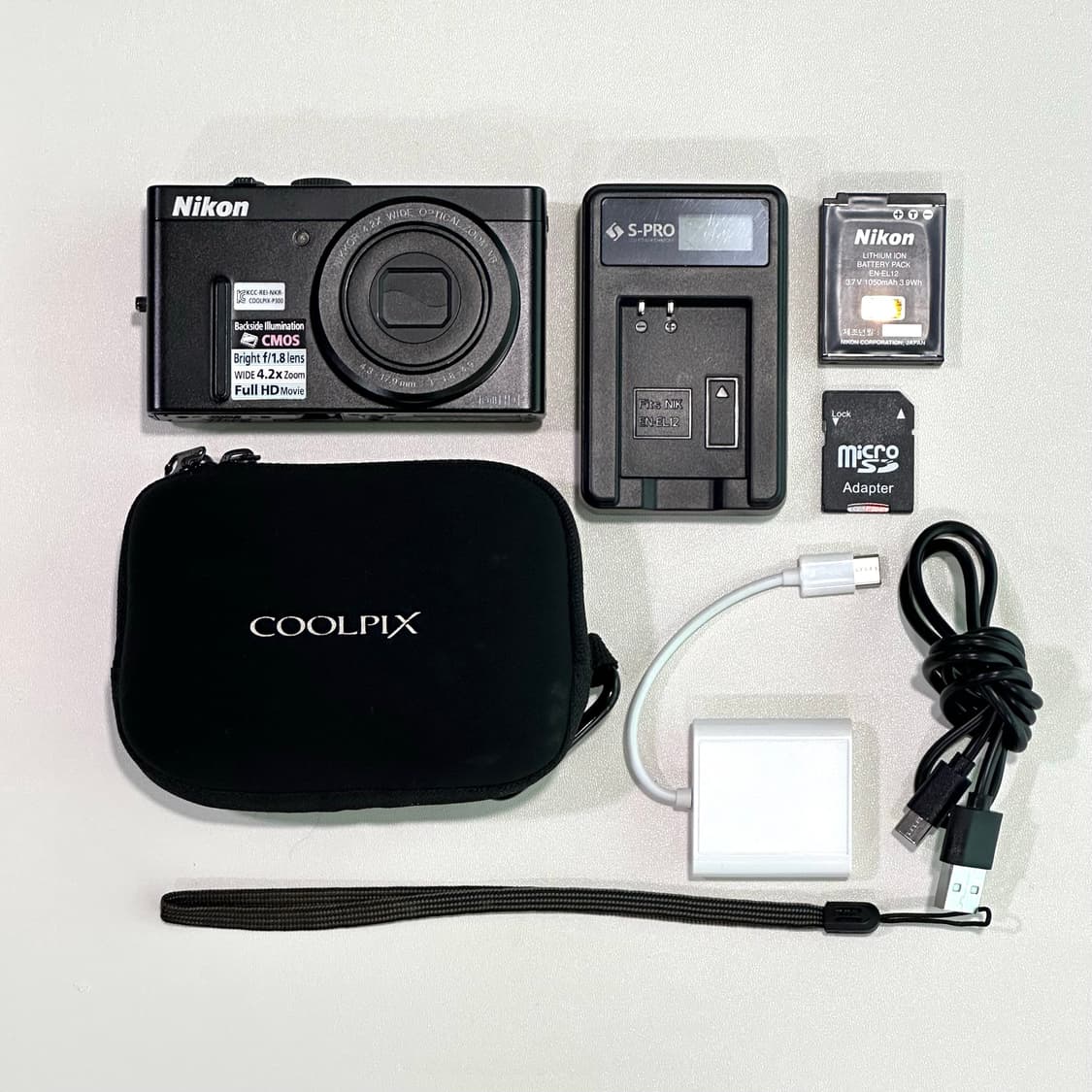 니콘 쿨픽스 Nikon coolpix p300 (블랙) 상품이미지9