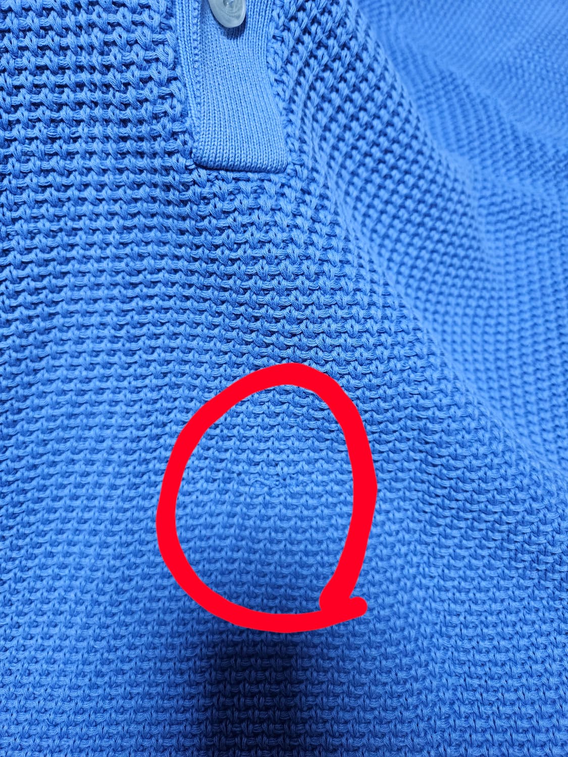 [M] 이얼즈어고 오버다이드 반팔 니트 상품이미지3