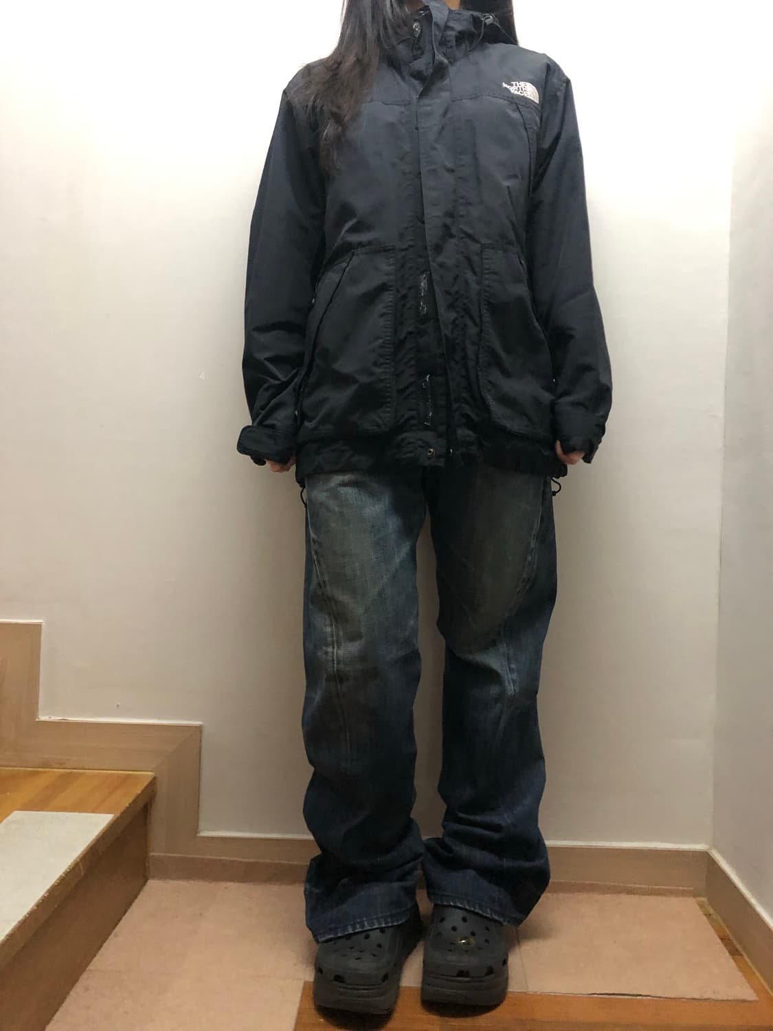 빈티지 노스페이스 블랙 포켓 자켓 상품이미지3