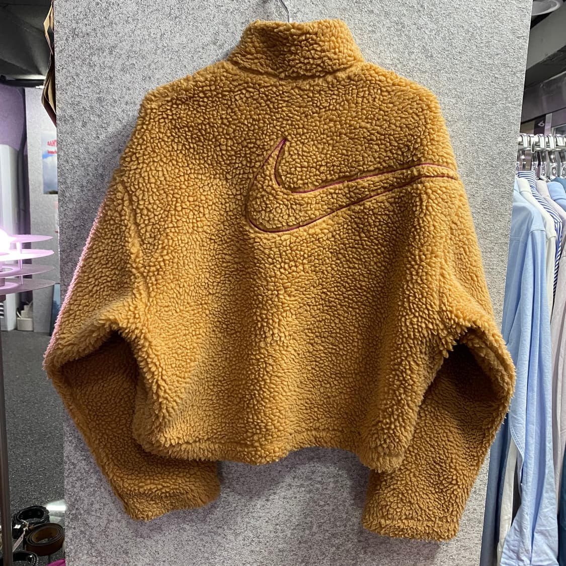 나이키 빅스우시 크롭 쉐르파 자켓 B3509 상품이미지5