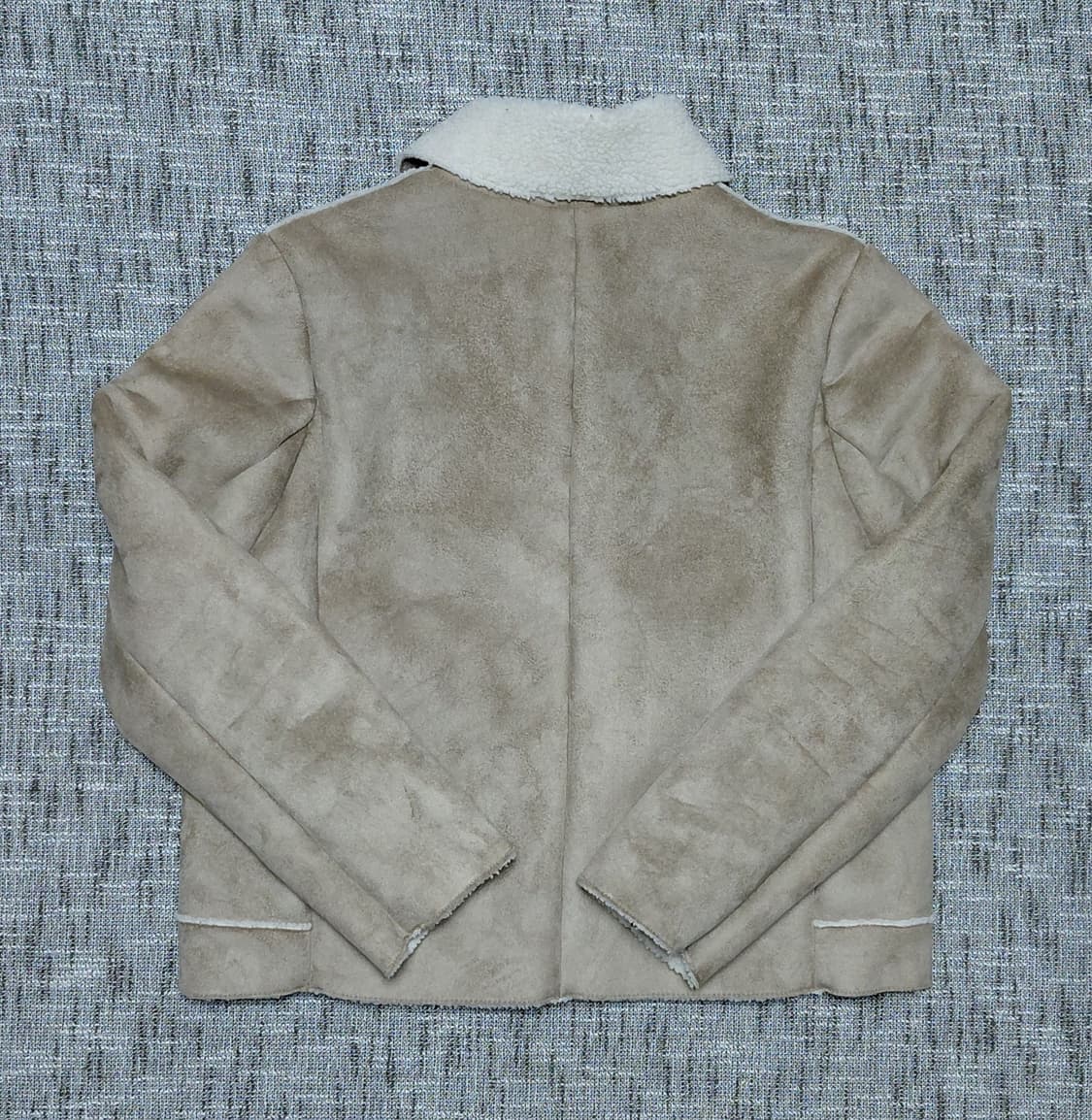 GU 여성 무스탕 자켓 L 상품이미지5