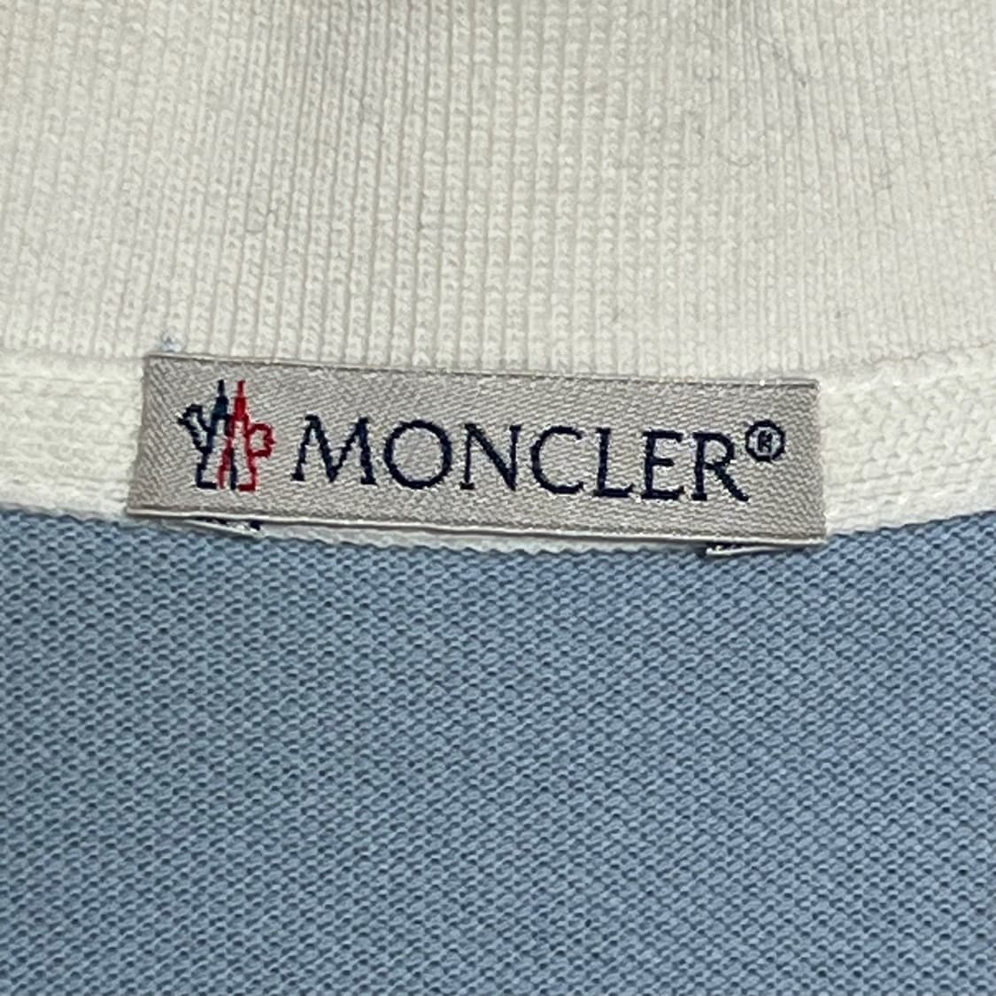 M 몽클레어 로고 와펜 카라 티셔츠 상품이미지3