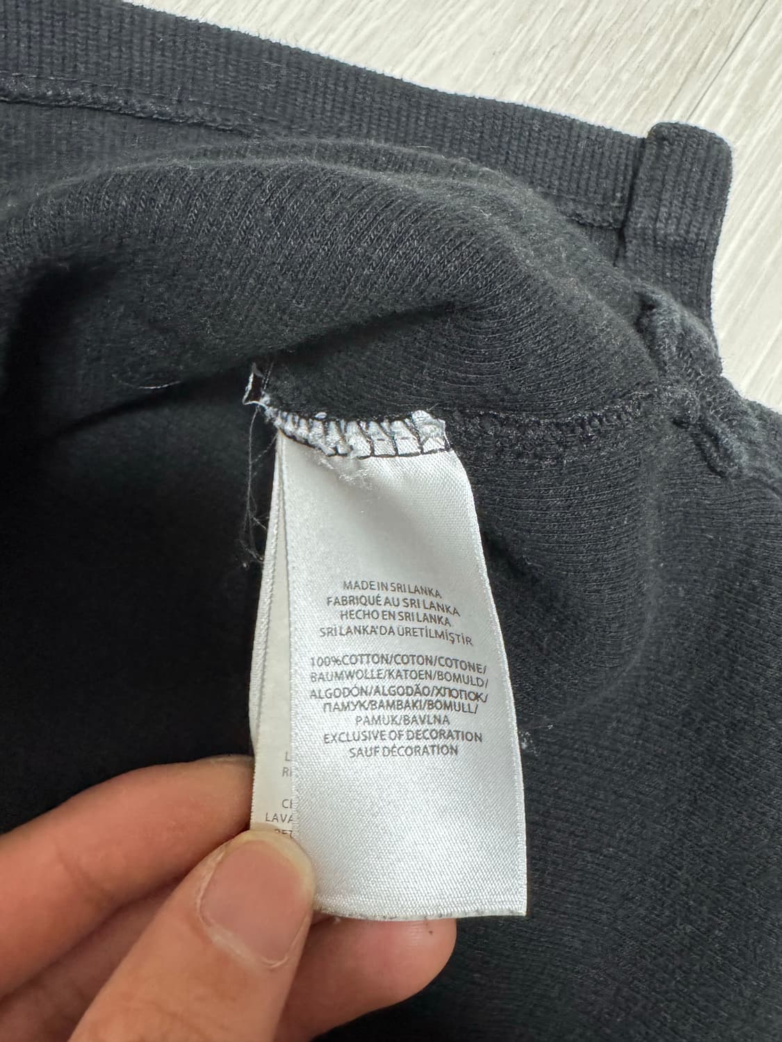 폴로 랄프로렌 블랙 하프집업 L 상품이미지5