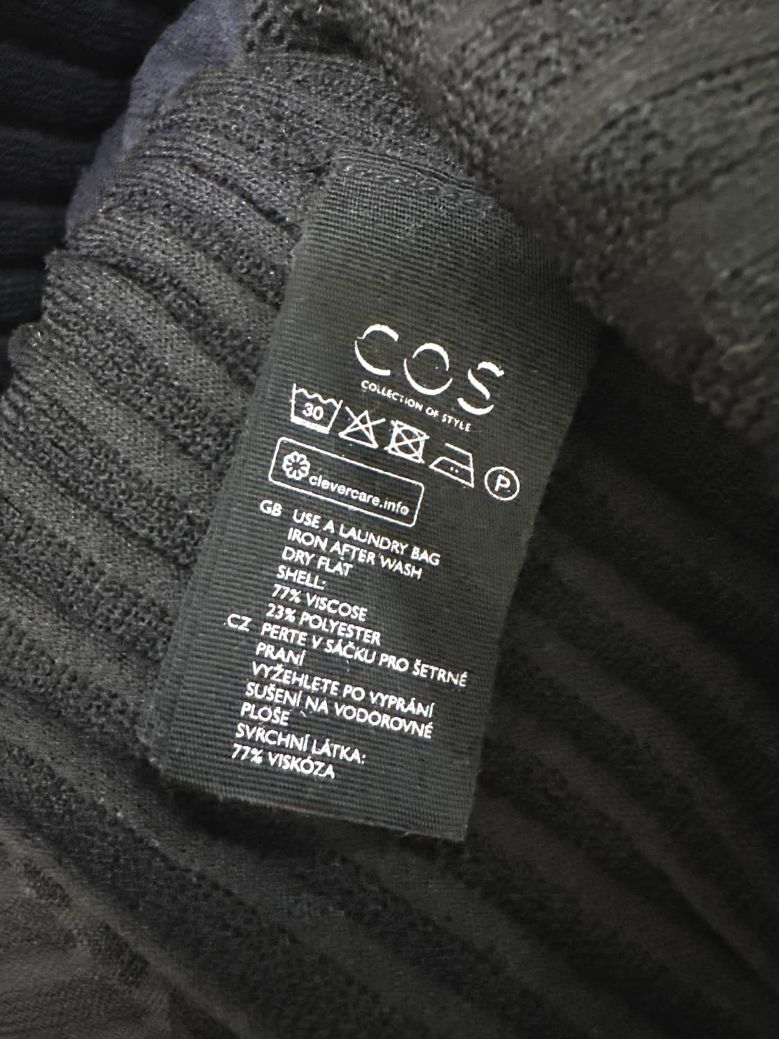 코스 레이어드 시어 니트 원피스 상품이미지9