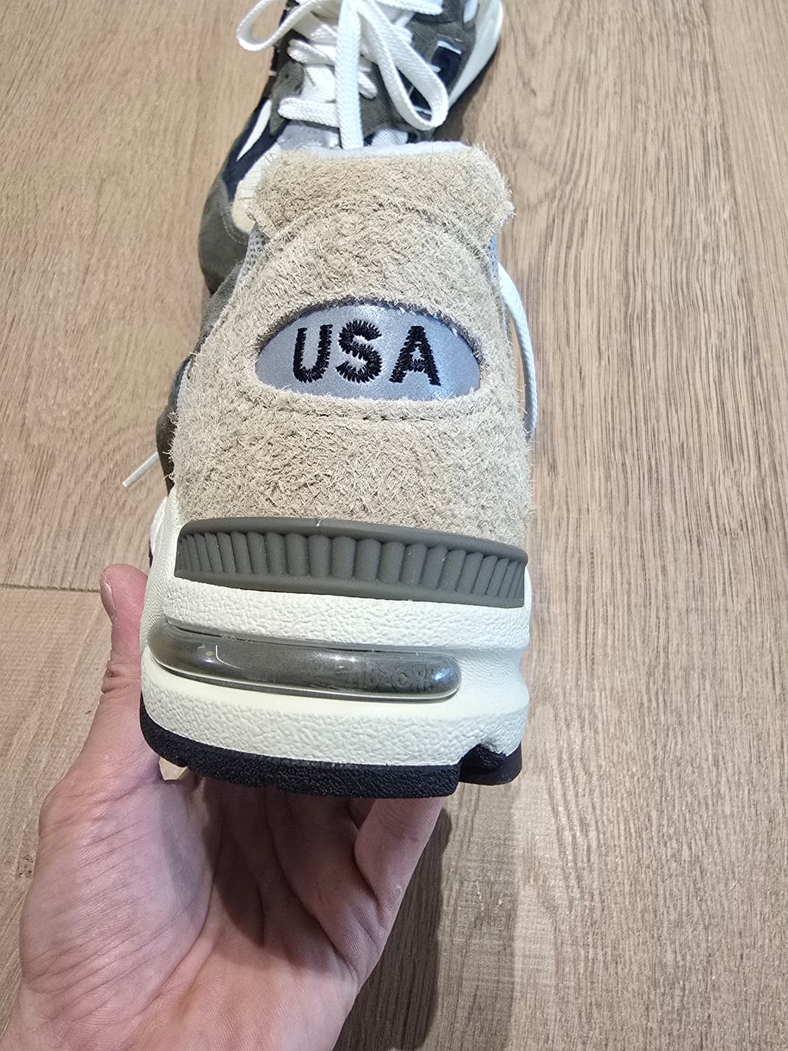 New Balance 990v2 Made in USA Olive 상품이미지5