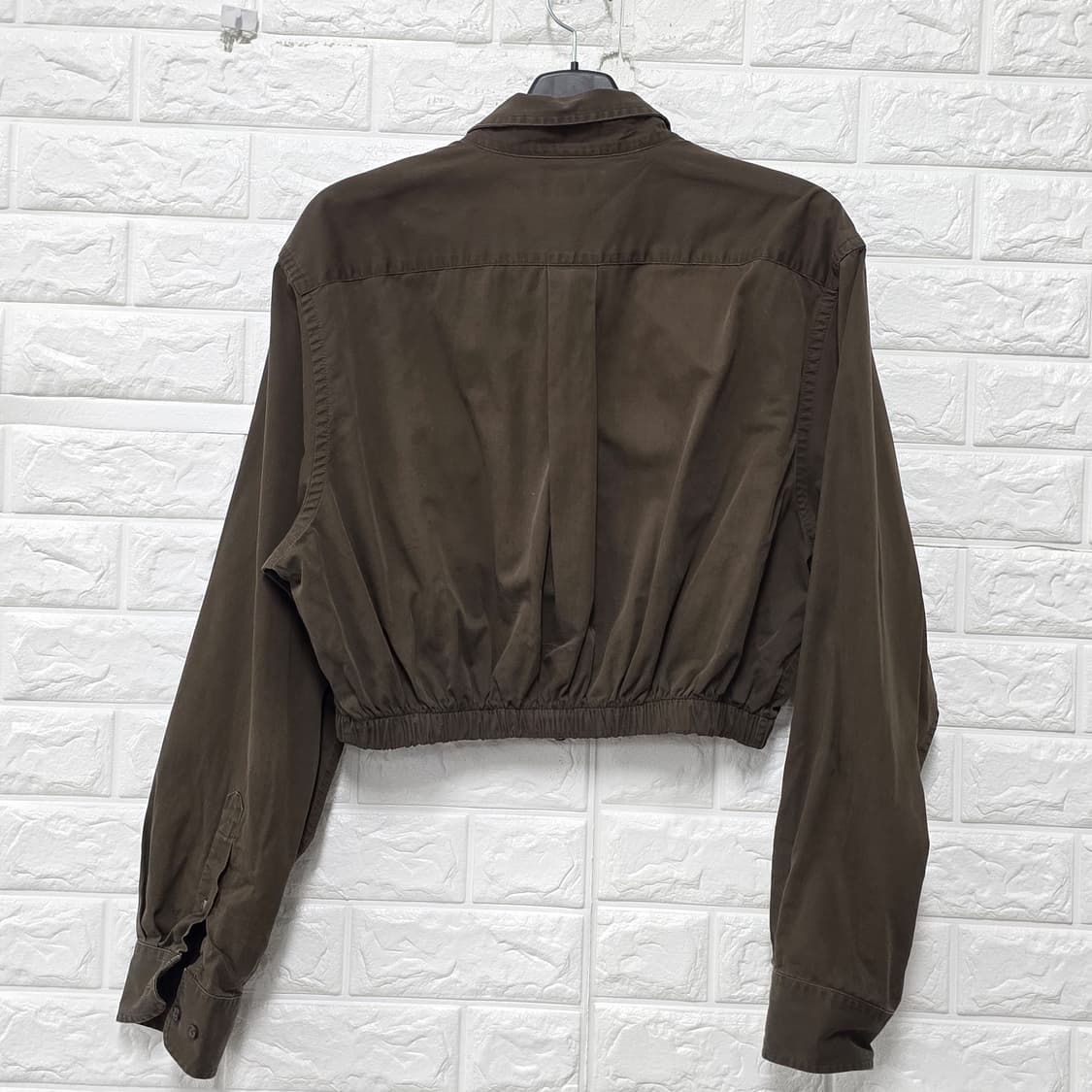 택포_ 폴로랄프로렌 브라운 크롭 자켓 XL 리폼 상품이미지4