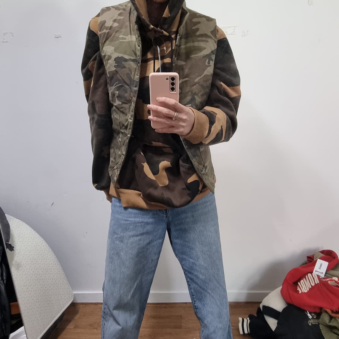 카모 리버시블 조끼 상품이미지5