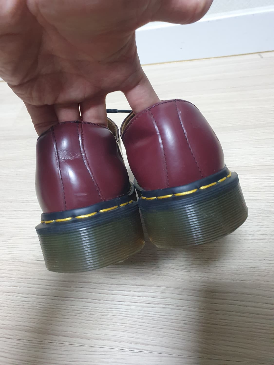 닥터마틴 1461 체리레드 로퍼 240 상품이미지6