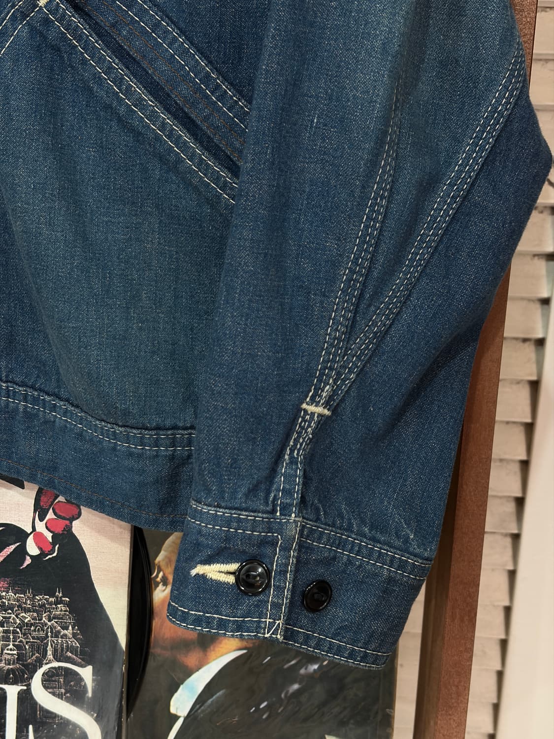 Radiall 91-b 데님 집업 자켓 상품이미지2