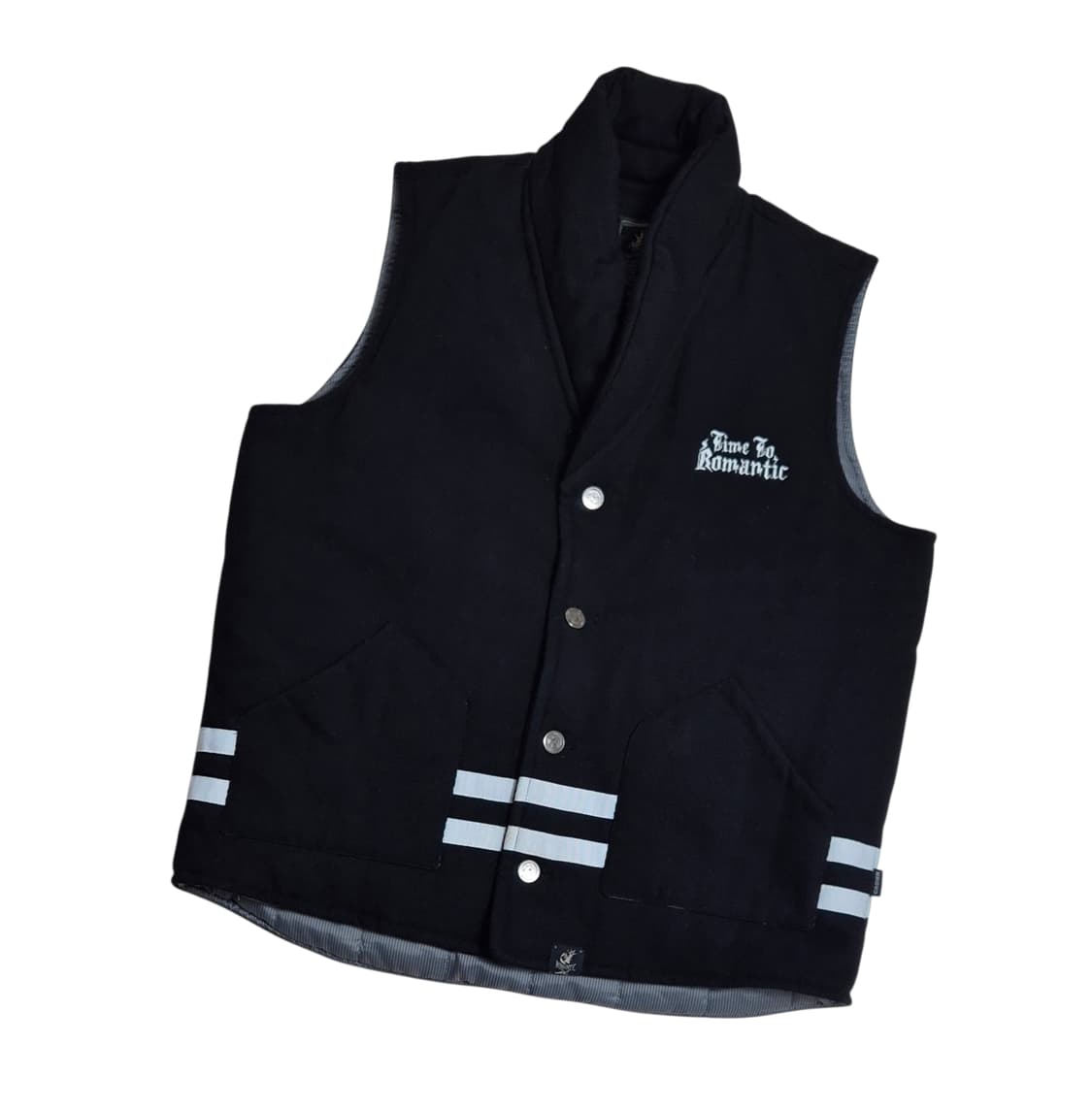 로맨틱크라운 코튼 조끼 점퍼 상품이미지1