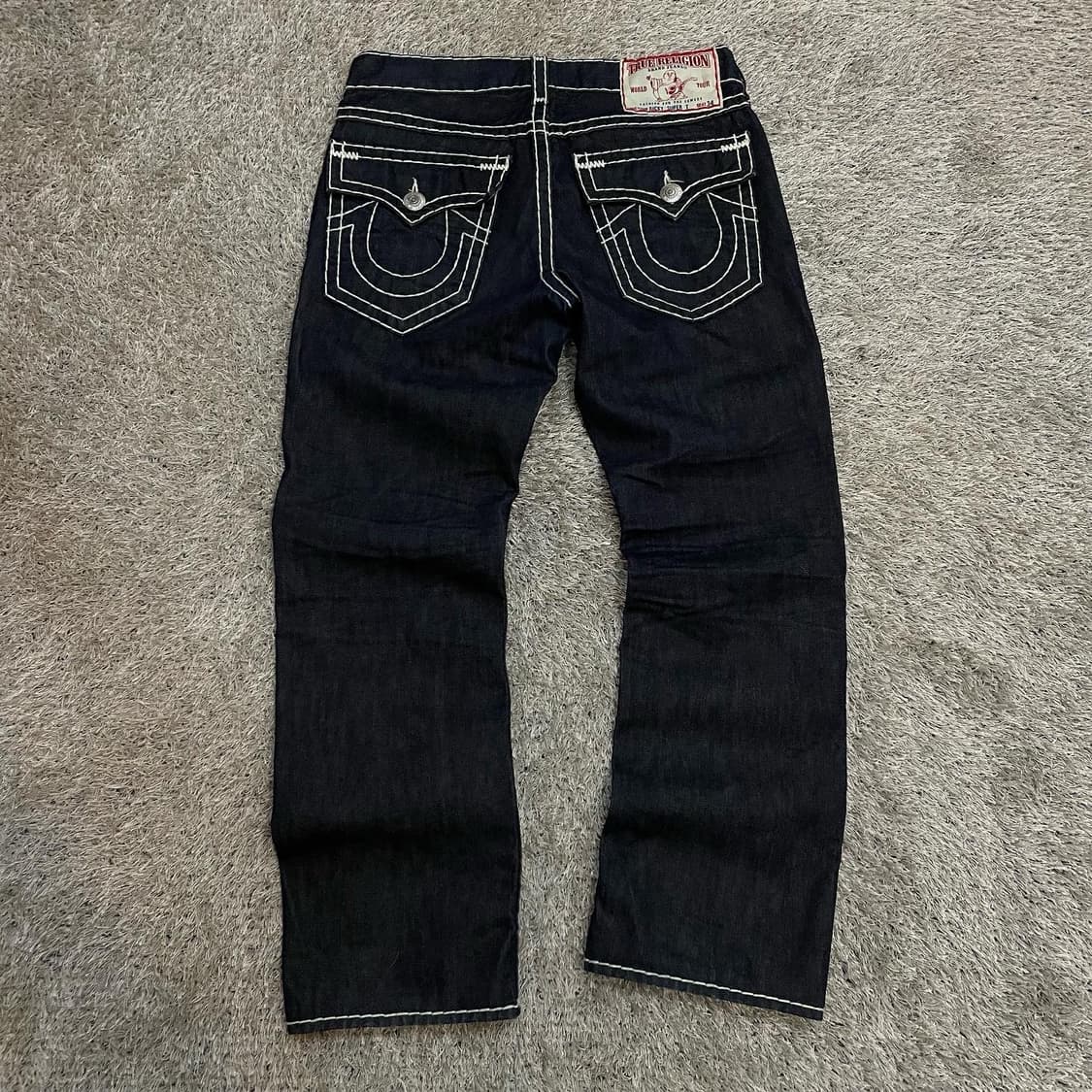 90-00년대 USA 트루릴리젼 데님팬츠 상품이미지5