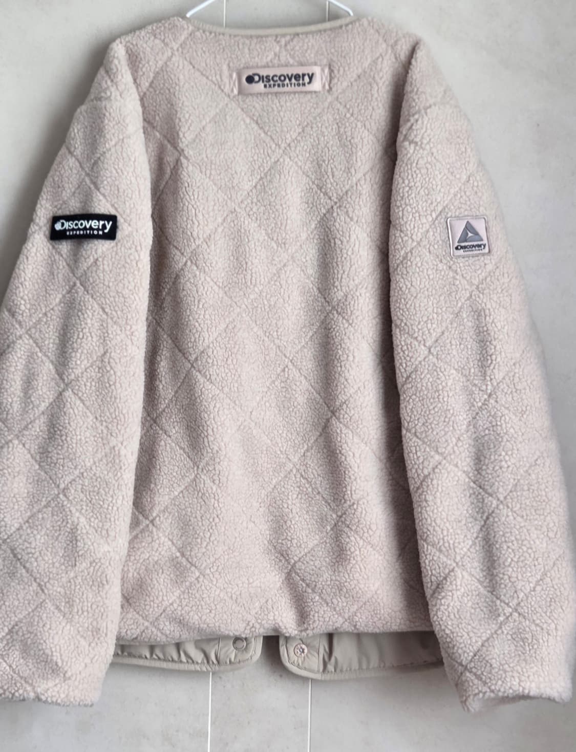 90 디스커버리 익스페디션 리버시블 퀼팅 플리스 자켓 택포 상품이미지2