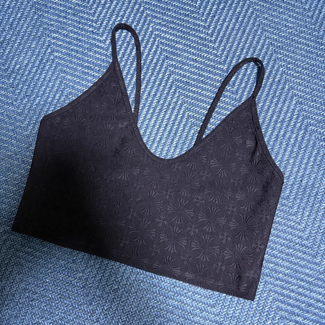 [S]크롬하츠 홀스슈 로고 탱크탑 상품이미지1