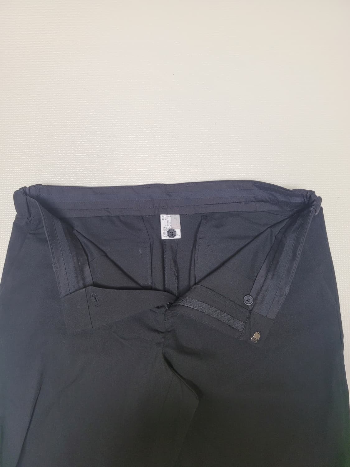 솔트 Soalt 남자 스판 슬랙스 34 블랙 상품이미지5