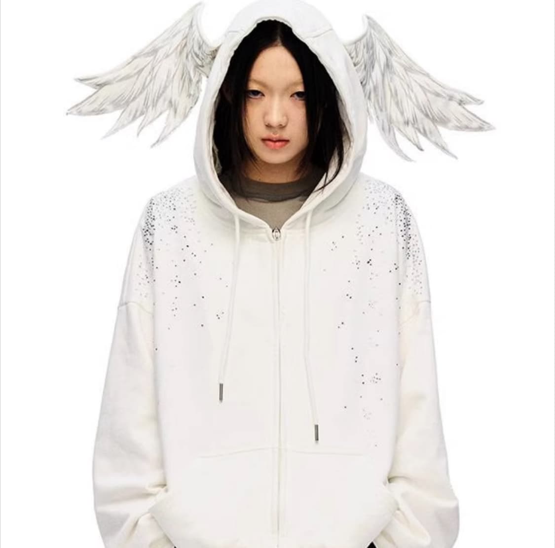 CFIERCE STARLIGHT ANGEL HOODIE 씨피어스 천사후드 상품이미지1