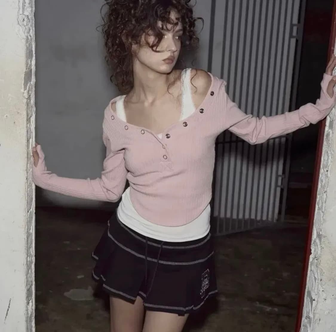 플리즈노팔로우 버니탑 핑크 상품이미지1