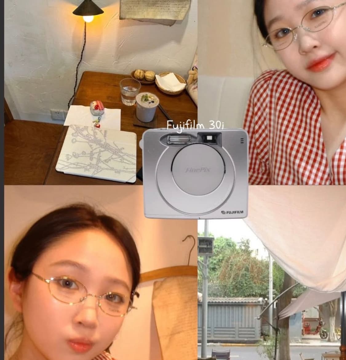 Fujifilm finepix30i 파인픽스 블루  (뒷장 실사) 상품이미지1