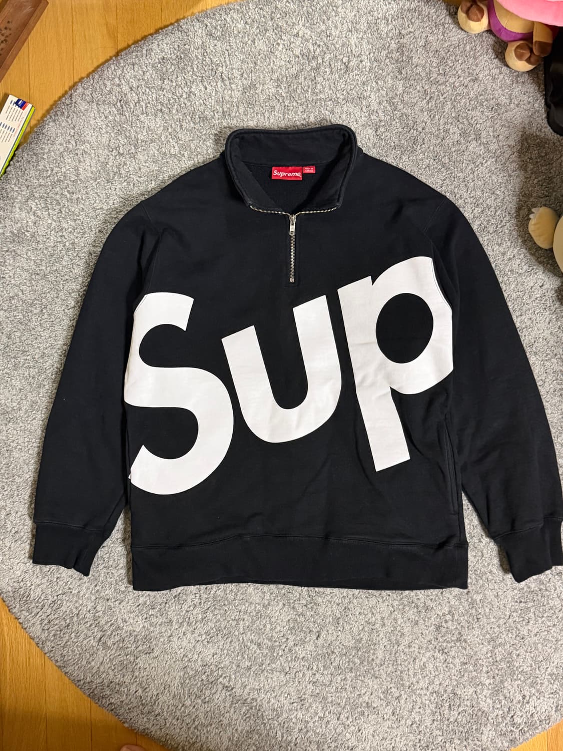 슈프림 15FW SUP 하프집업 풀오버 상품이미지1