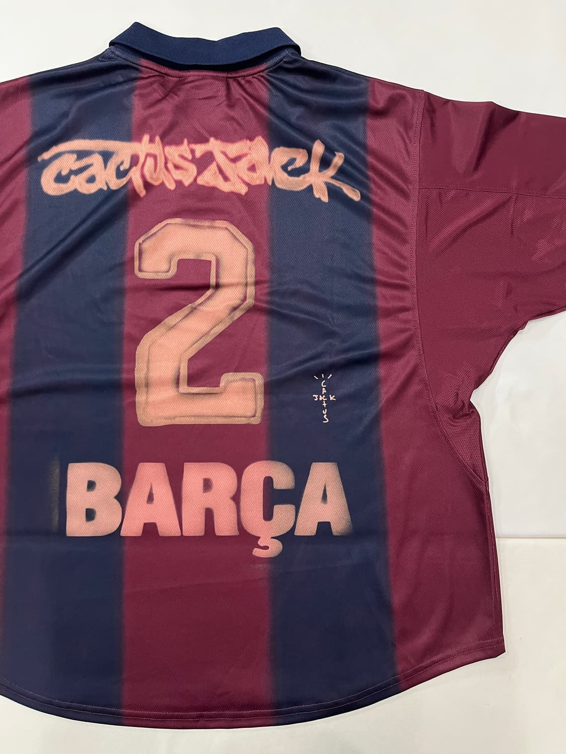 나이키 00-01 FC 바르셀로나 X 트래비스 스캇 홈 (새제품) 상품이미지7