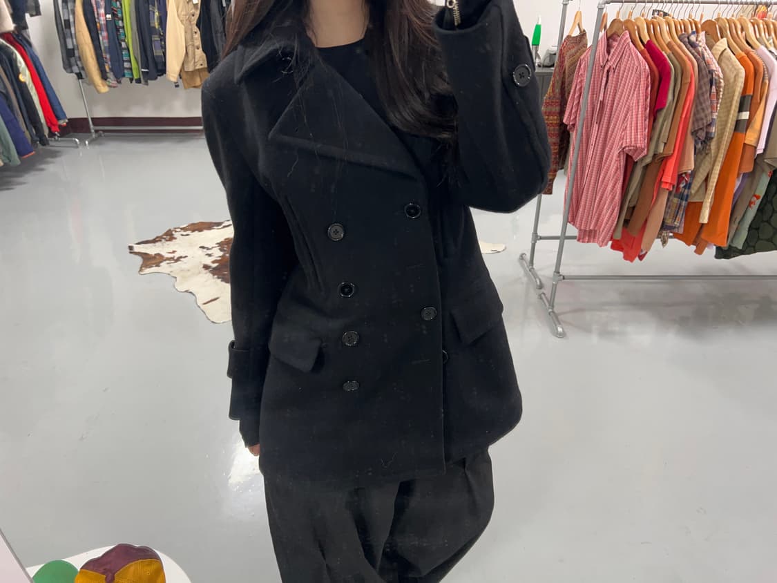 요지 야마모토 울 피코트 상품이미지2