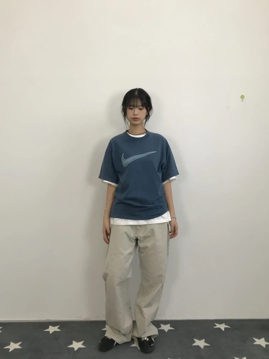 90s Nike Big Swoosh Logo T-Shirt 상품이미지1