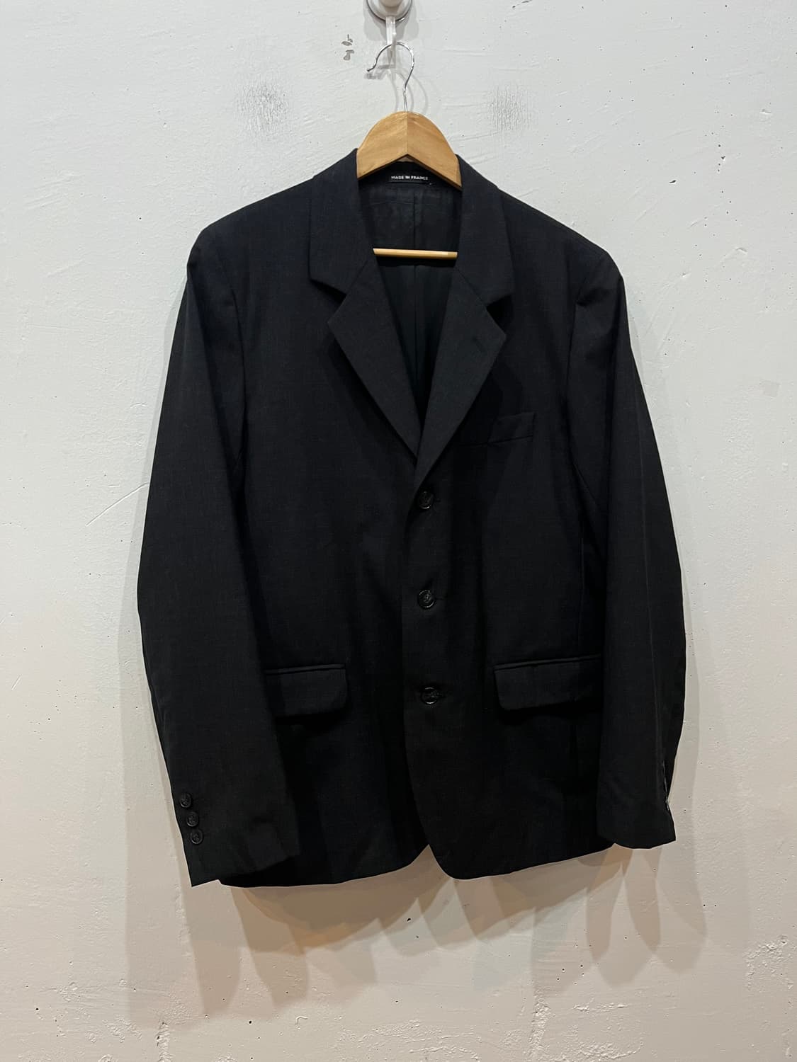 아네스베 옴므 퓨어울 3B 블레이저 자켓 Made in FRANCE 상품이미지1