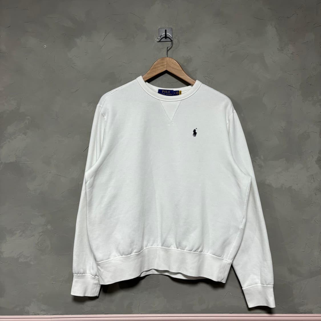 폴로 랄프로렌 신형 맨투맨 화이트 상품이미지1