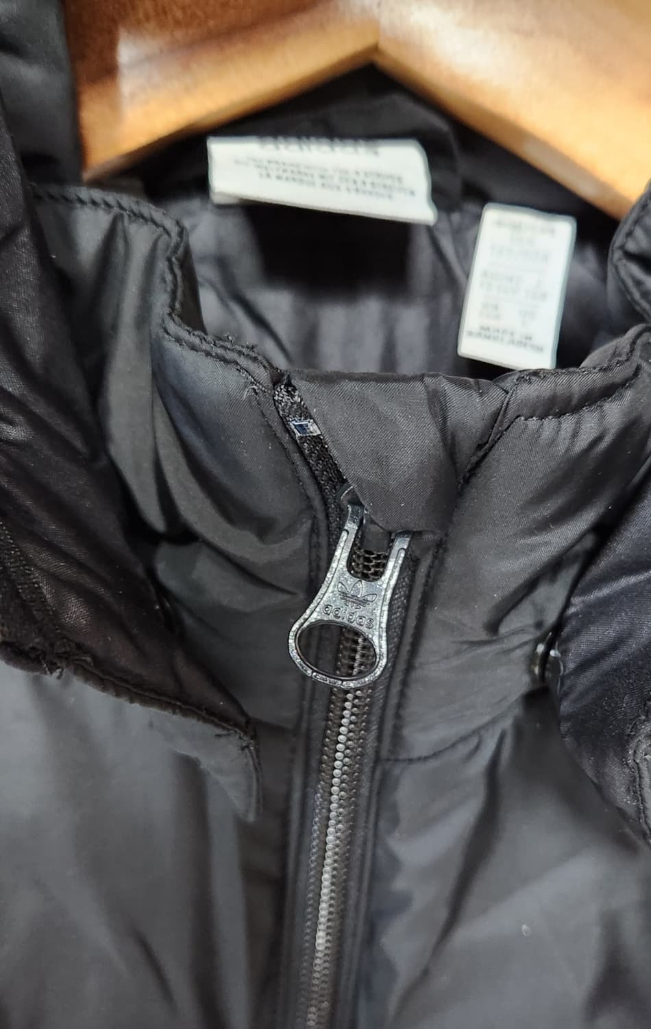 아디다스 삼선 검핑 경량 점퍼 후드 자켓 상품이미지4