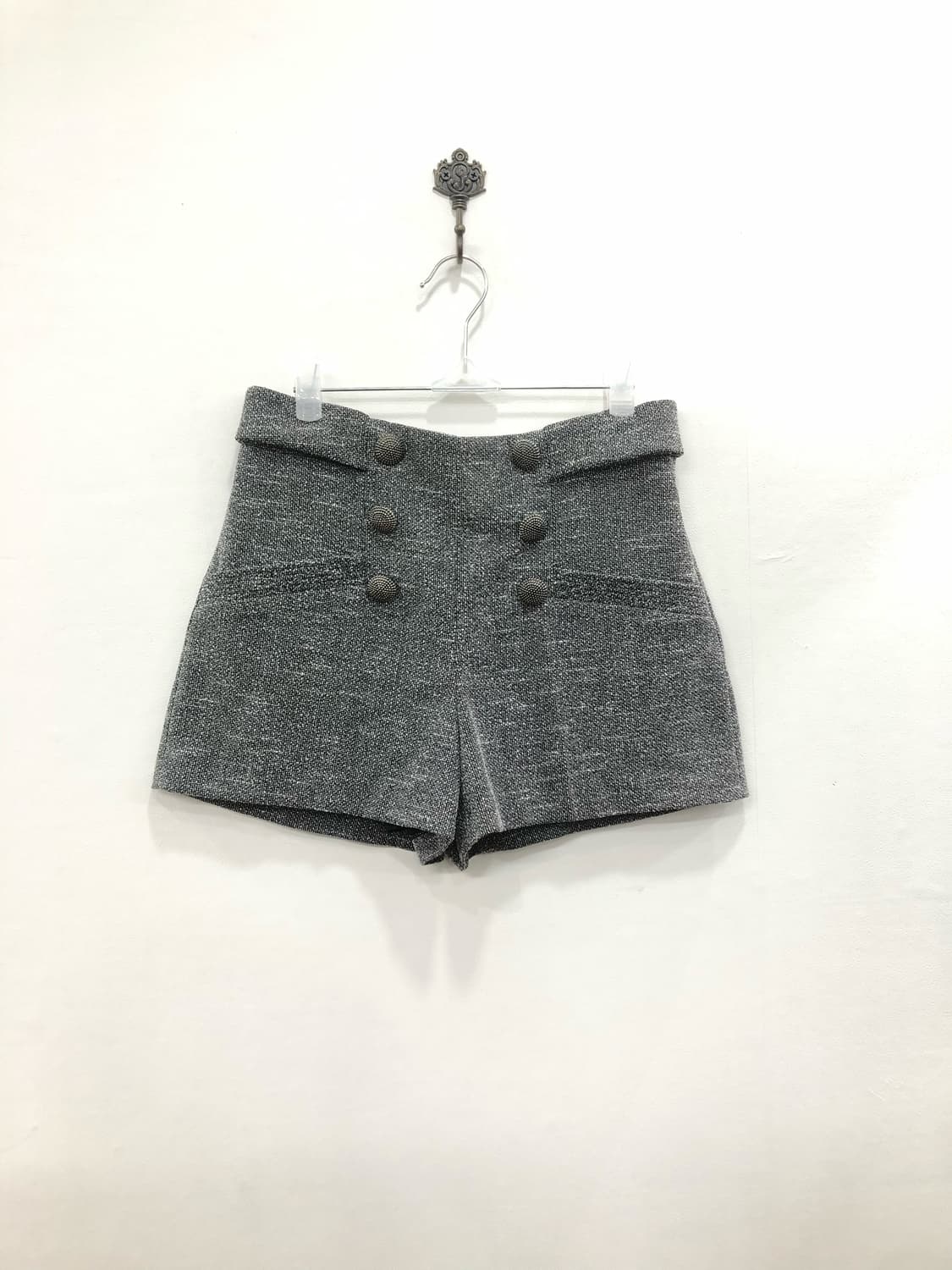 EGOIST button tweed high waist shorts 상품이미지1