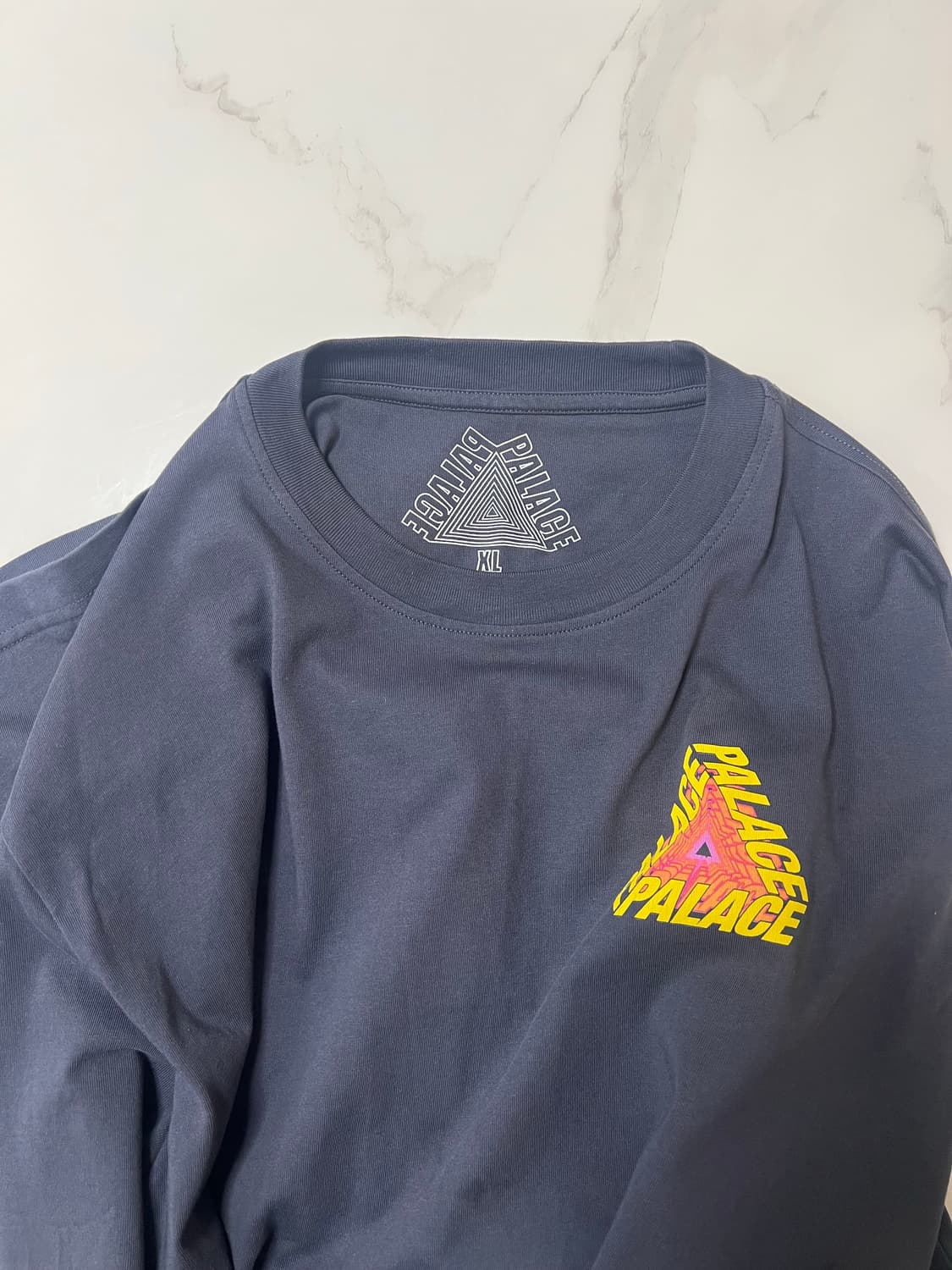 [XL] 팔라스 P3 베어 타임즈 반팔티 티셔츠 네이비 - 22SS 상품이미지7