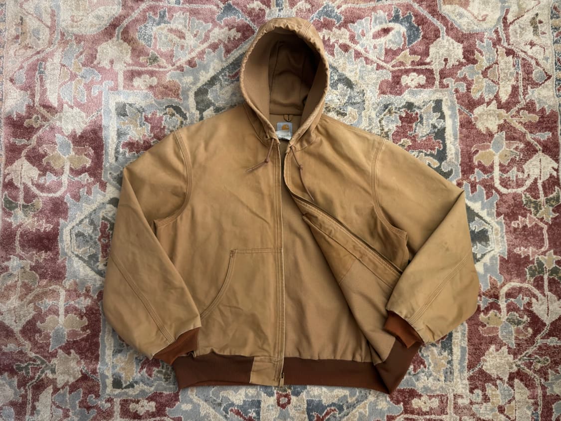 [칼하트] 00s J131 BRN 써멀 액티브 자켓 (황금오버핏) 상품이미지2